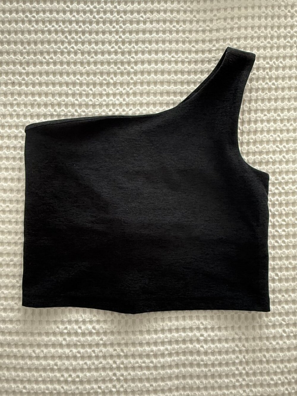 Beyond Yoga Black Cropped Tank Top Size S/P Built-In Bra
